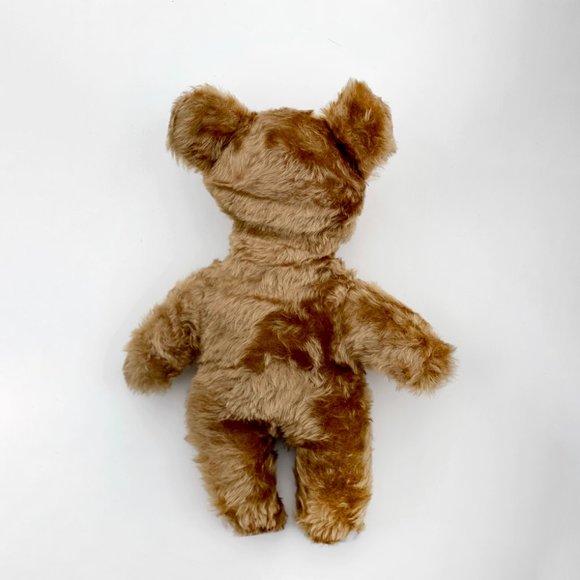 80s Handmade 12" Wellie Bear Gang Wilber the Big Game Hunter Scottish Teddy Bear - Picture 6 of 10